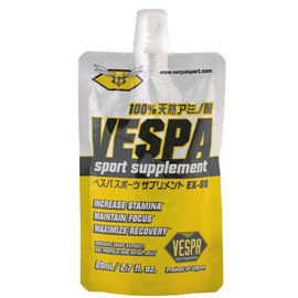 トレーニングに最適!スポーツサプリメント VESPA EX-80 80ml (1箱:12ヶ入り)