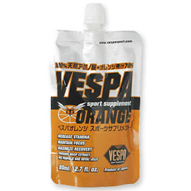 オレンジ果汁のスポーツサプリメント VESPA ORANGE 80ml (1箱:12ヶ入り)