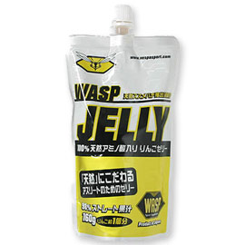 エネルギー補給に最適!りんごゼリー WASP JELLY 160g (1箱:12ヶ入り)