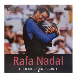 ラファエル・ナダル　2018オフィシャルカレンダー